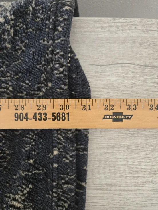 Vintage Bear Ridge Outfitters Fleece Jacket Wild Horses Mens XL Front Back Desig - Picture 5 of 7